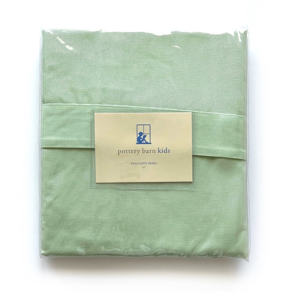 Pottery Barn Kids Sailcloth Drape Panel • 63”